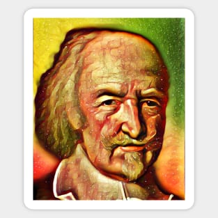 Thomas Hobbes Portrait | Thomas Hobbes Artwork 15 Sticker